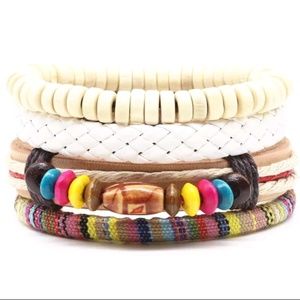 🆕️Colorful multi layer bracelet set